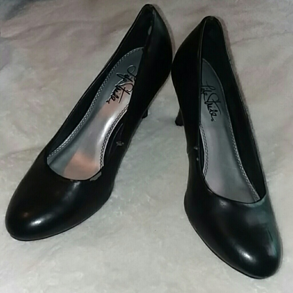 Black heels